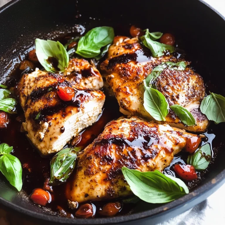 Balsamic Baked Chicken Breast: A Delicious and Easy Recipe for Dinner