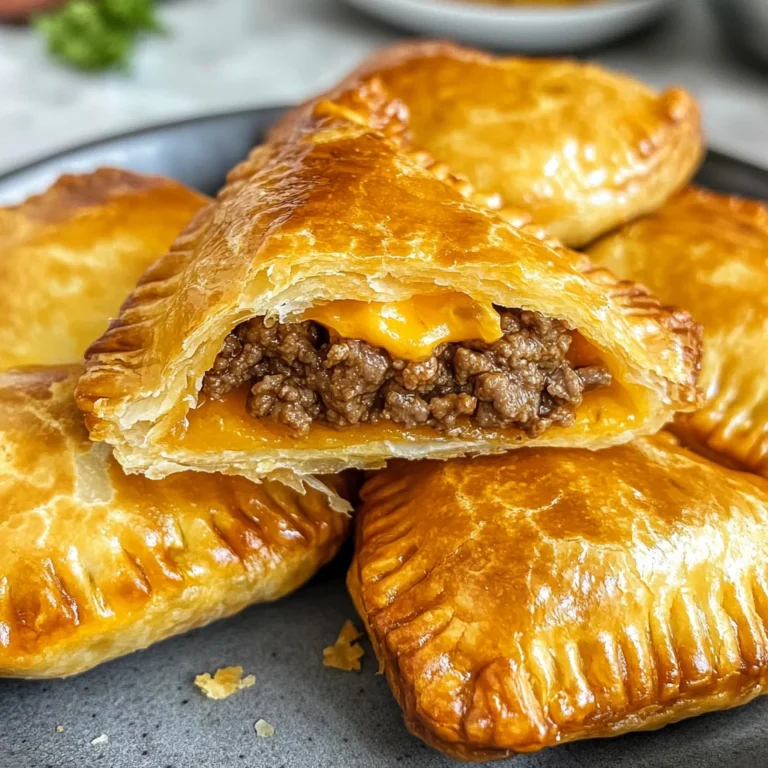 Beef & Cheese Empanadas Recipe
