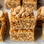Biscoff Rice Krispie Treats