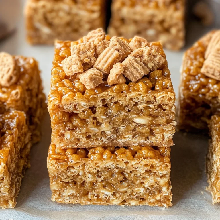 Biscoff Rice Krispie Treats