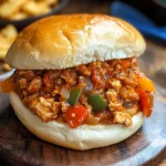Cajun Chicken Sloppy Joes