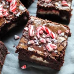 Candy Cane Brownies