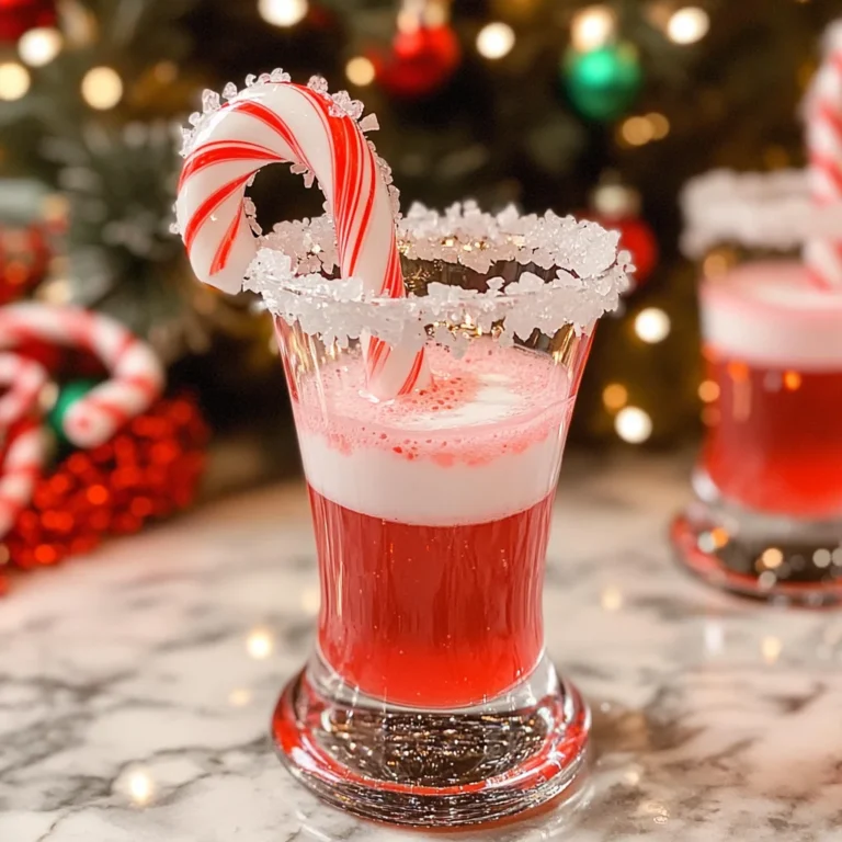 Candy Cane Shots