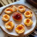 Cheesy Thumbprint Appetizers with Hot Pepper Jelly