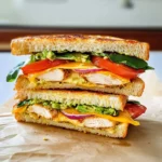 Chicken Avocado Melt Sandwich