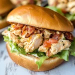 Chopped Chicken Bacon Ranch Sandwich Recipe