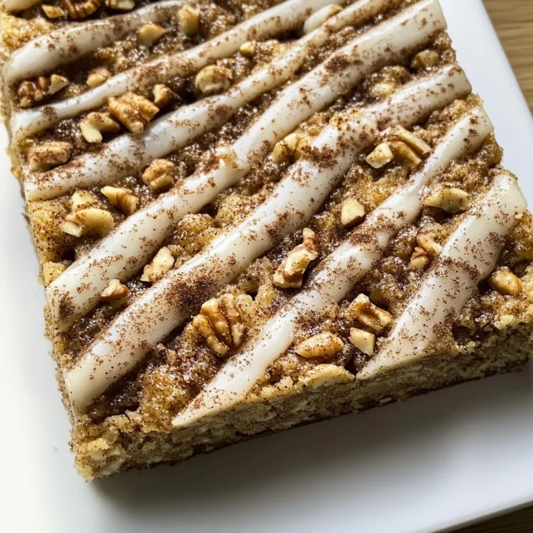 Cinnamon Roll Bliss Bars