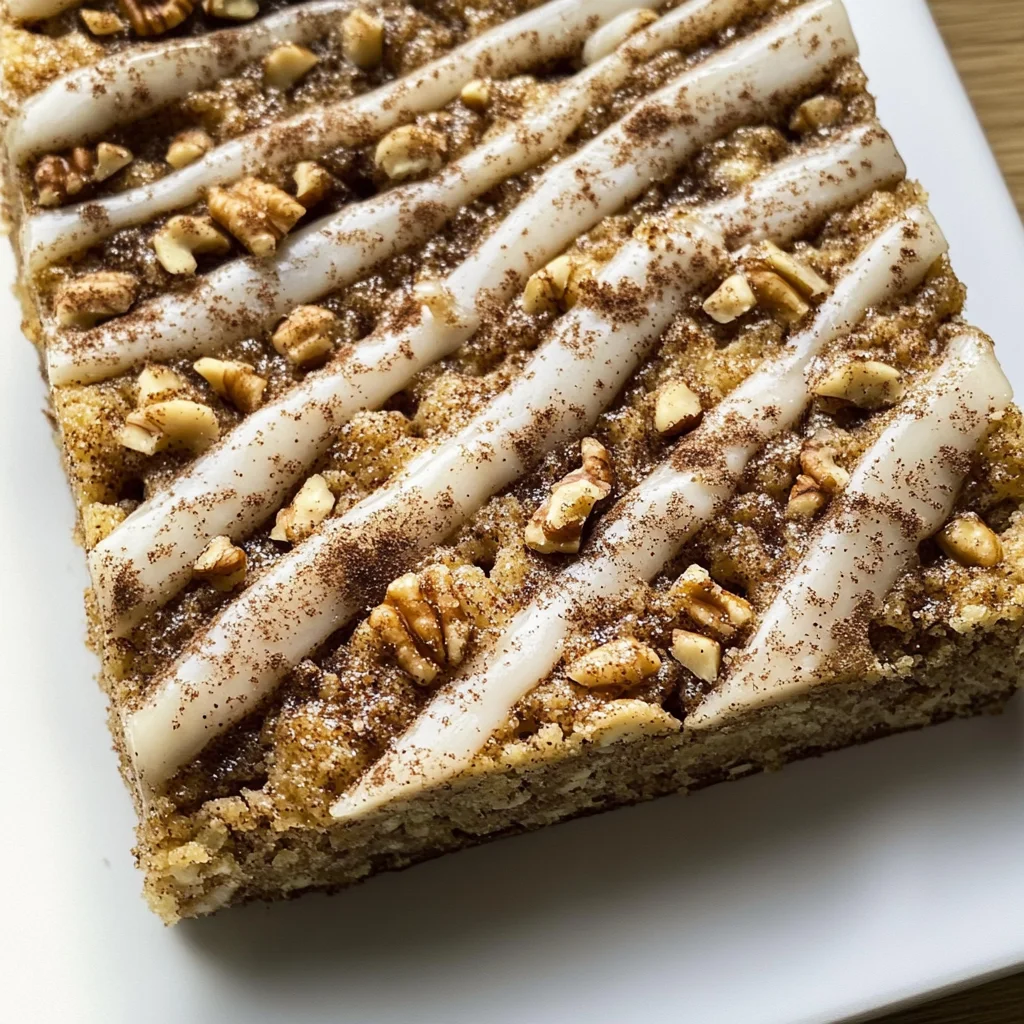 Cinnamon Roll Bliss Bars