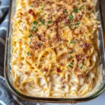 Creamy Southern Spaghetti Bake