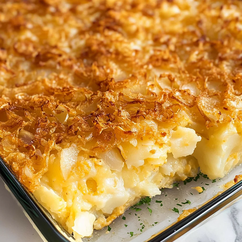 French Onion Funeral Potatoes