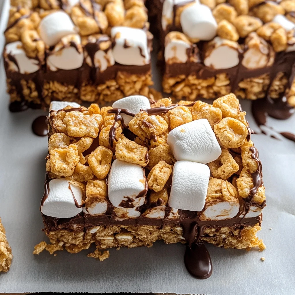 Golden Graham S'mores Bars