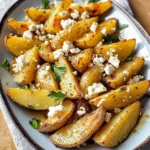 Greek Feta Roast Potatoes