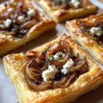 Irresistible Caramelized Onion and Goat Cheese Tarts in 3 Easy Steps