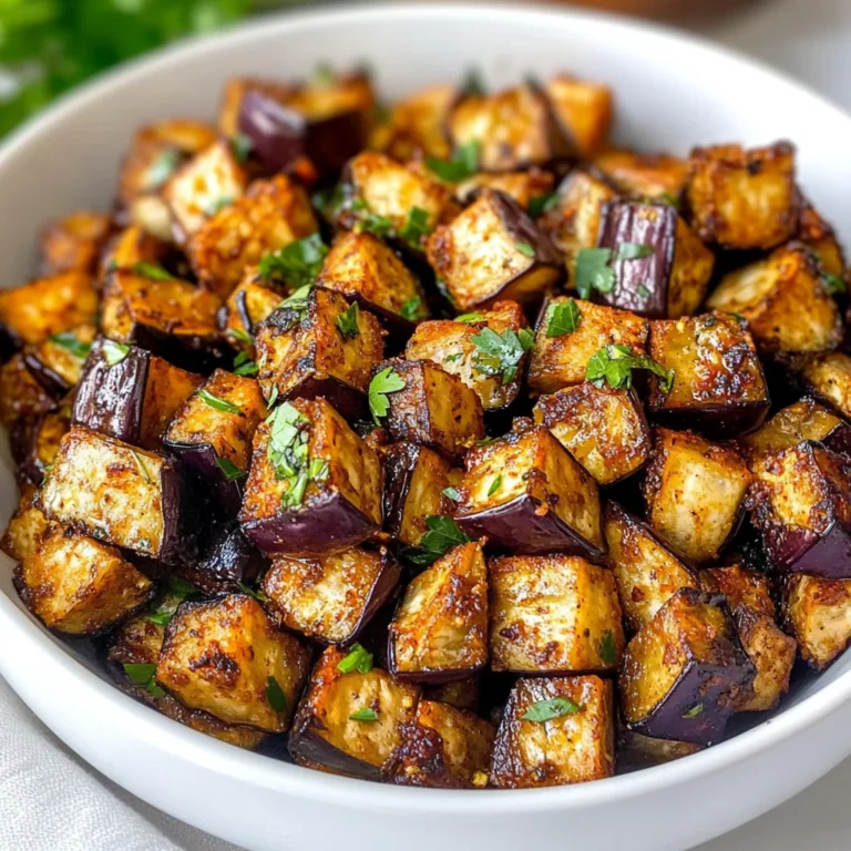 Low-Calorie Air Fryer Eggplant