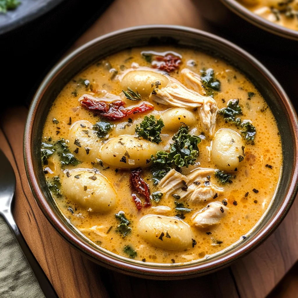Marry Me’ Tuscan Chicken Gnocchi Soup