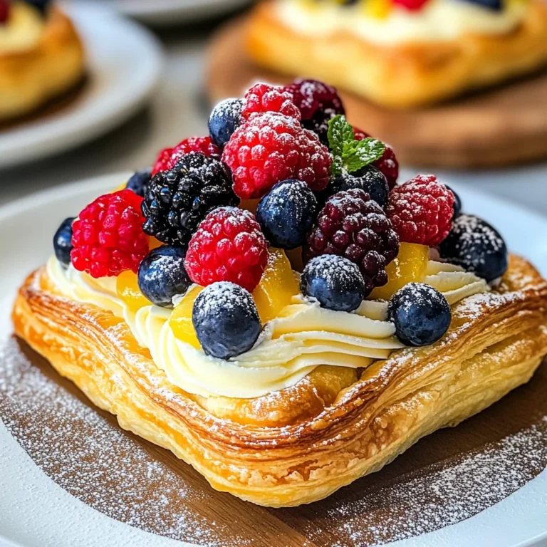 Mascarpone Puff Pastry