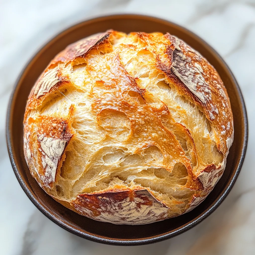 No Knead Dutch Oven Bread Recipe