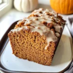 Pumpkin Bread with Maple Glaze