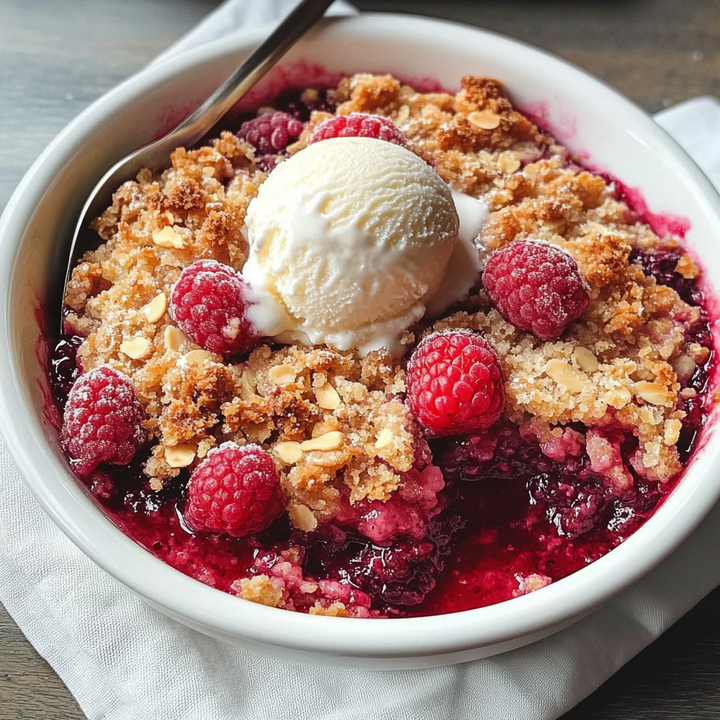 Raspberry Crumble
