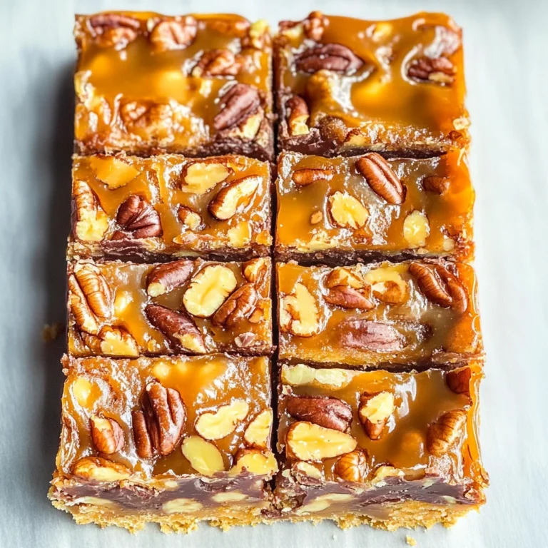 Scrumptious Turtle Bars