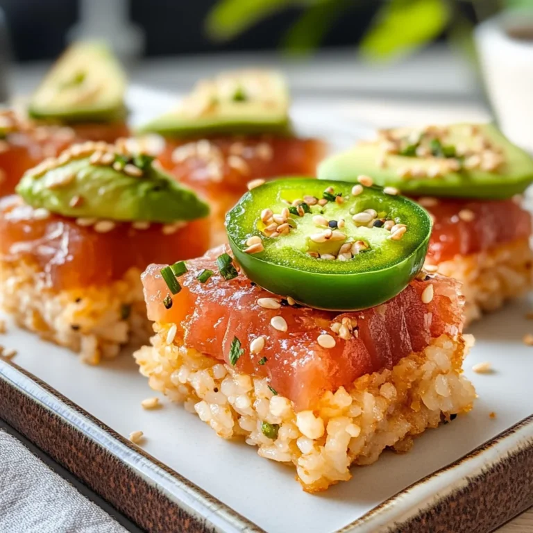 Spicy Tuna Crispy Rice