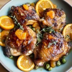 Sweet and Savory Roasted Orange Chicken