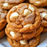 White Chocolate Pumpkin Snickerdoodles