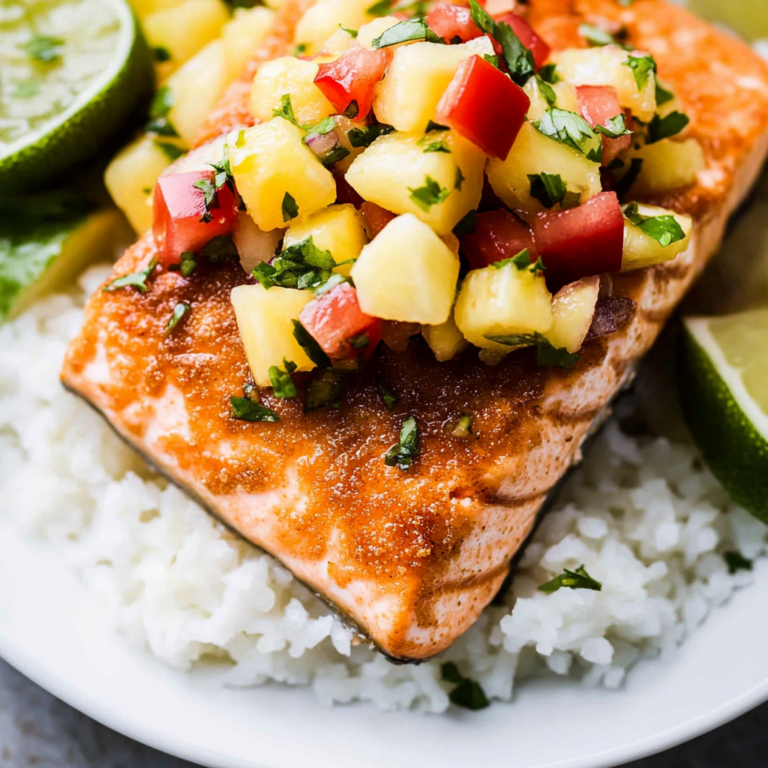 Coconut Crusted Salmon with Pineapple Salsa: Cooking Methods, Serving Suggestions, and Nutritional Insights