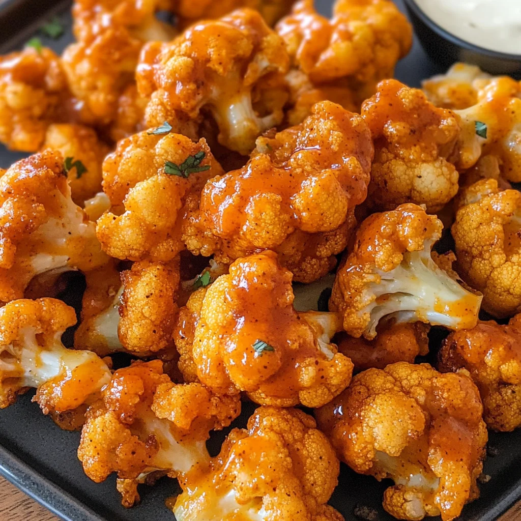 Air Fryer Buffalo Cauliflower Recipe