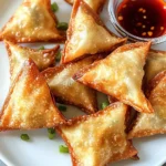 Air Fryer Cream Cheese Wontons