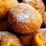 Baked Pumpkin Fritter Bites