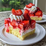 Best Strawberry Poke Cake