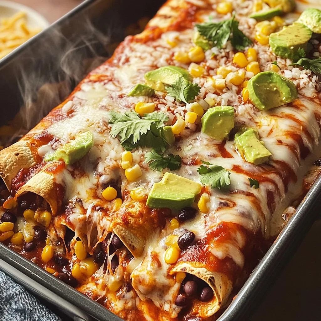 Black Bean Enchiladas