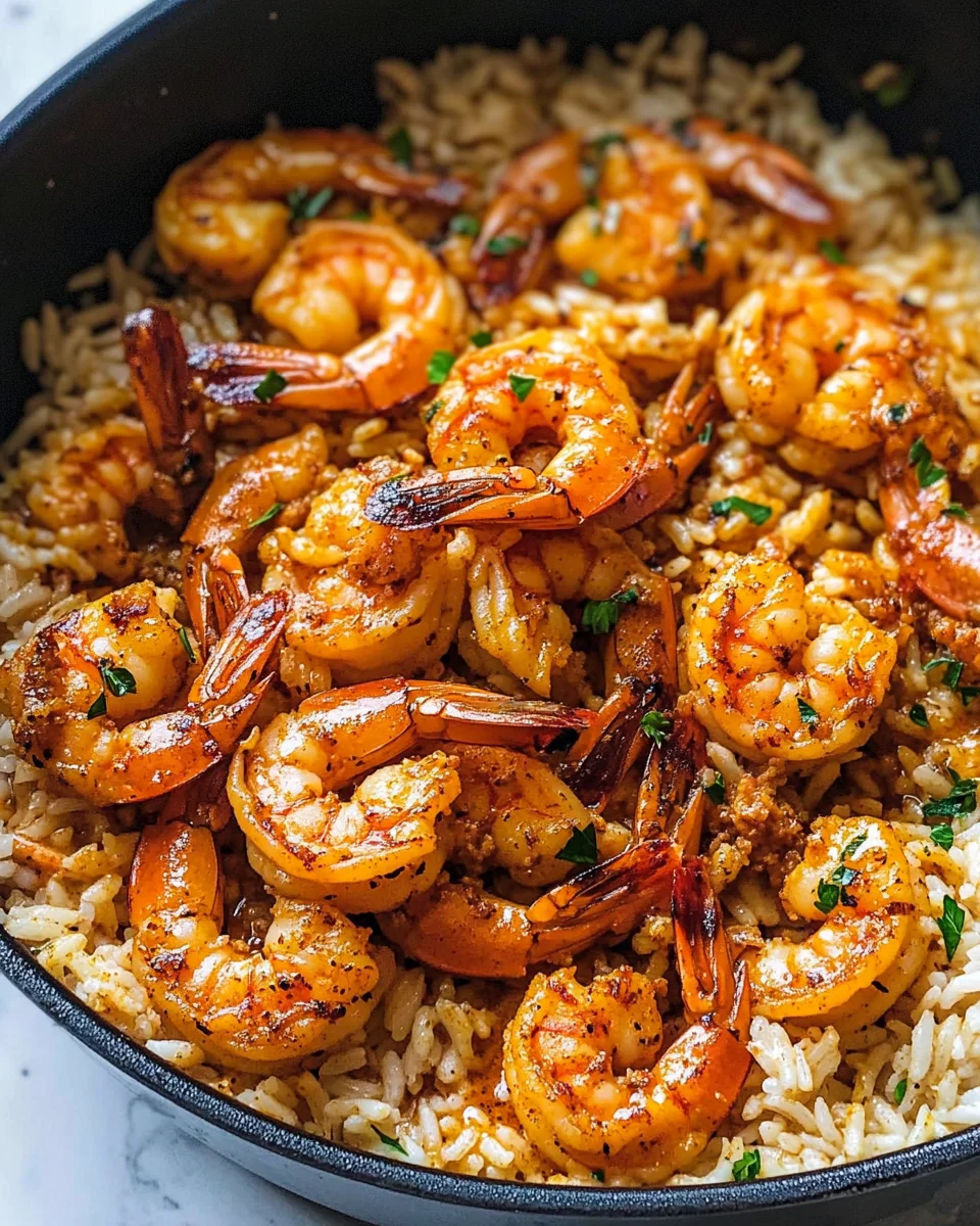 Cajun Shrimp And Rice Skillet