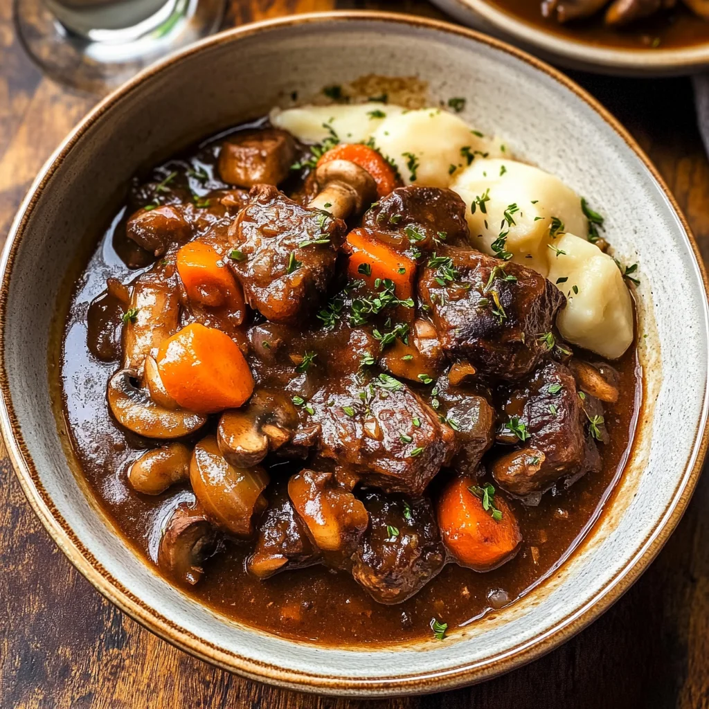 Classic Beef Bourguignon Recipe
