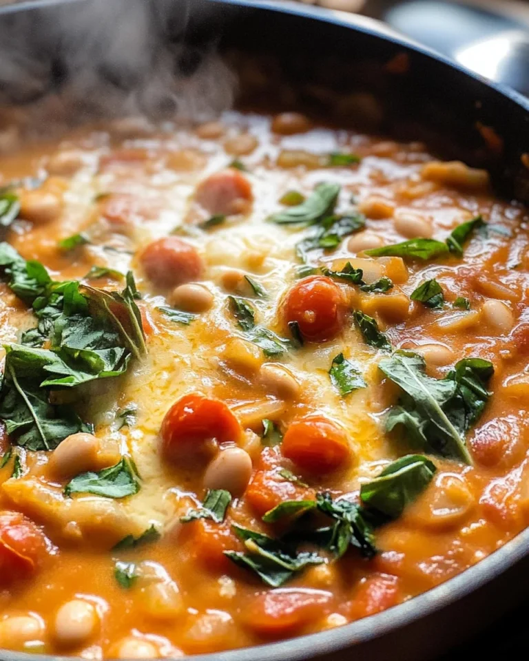 Creamy Tomato White Bean Stew