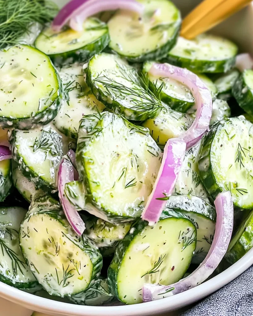 Cucumber Dill Salad