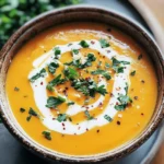 Easy Butternut Squash and Sweet Potato Soup