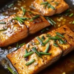 Easy Crispy Honey Garlic Glazed Salmon Recipe