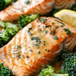 Garlic Butter Baked Salmon Recipe