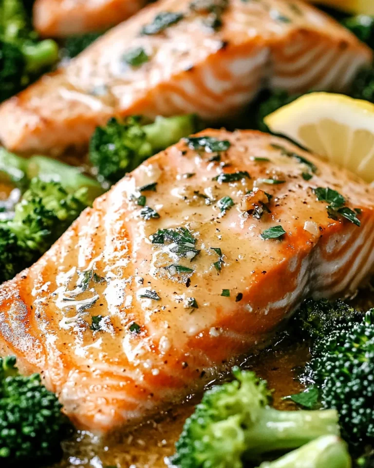 Garlic Butter Baked Salmon Recipe