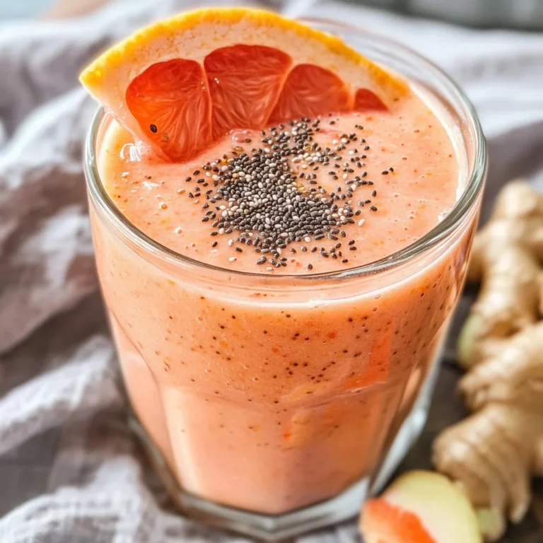Grapefruit Ginger Smoothie