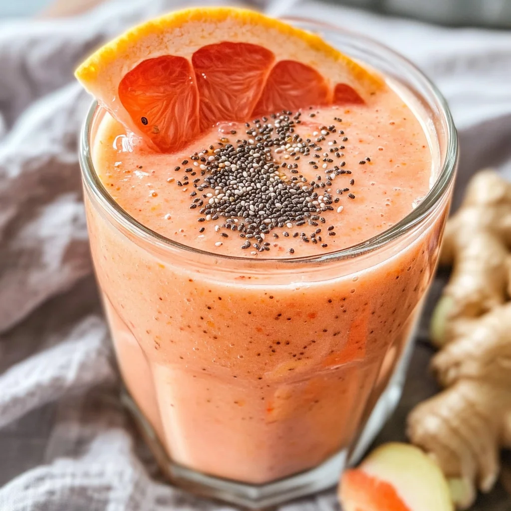 Grapefruit Ginger Smoothie