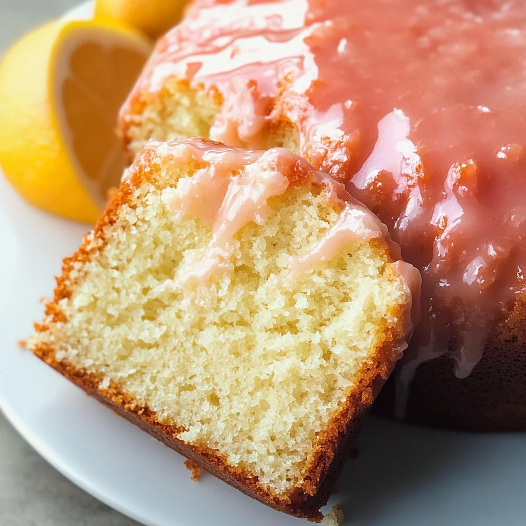 Grapefruit Yogurt Cake