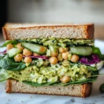 Green Goddess Salad Sandwich