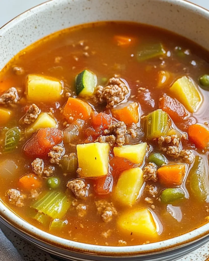 Hamburger Soup