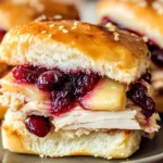 Havarti Cranberry Turkey Sliders