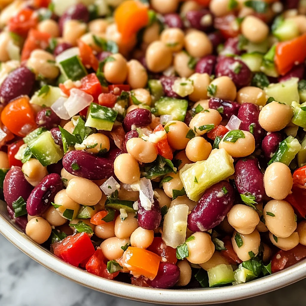Mediterranean Bean Salad