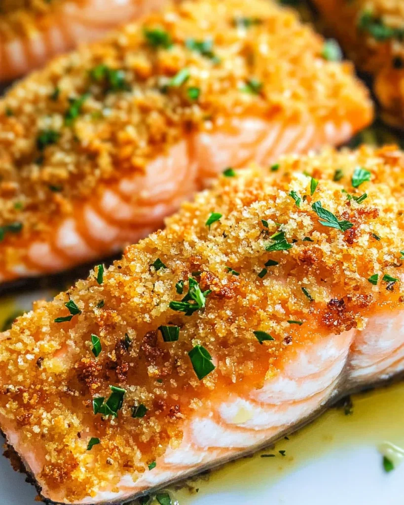 Panko Crusted Salmon