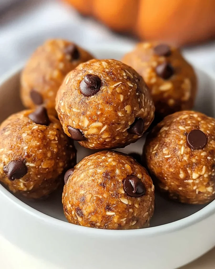 Pumpkin Protein Balls